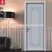 Design moderno de portas de madeira design de madeira sólida inteiror door